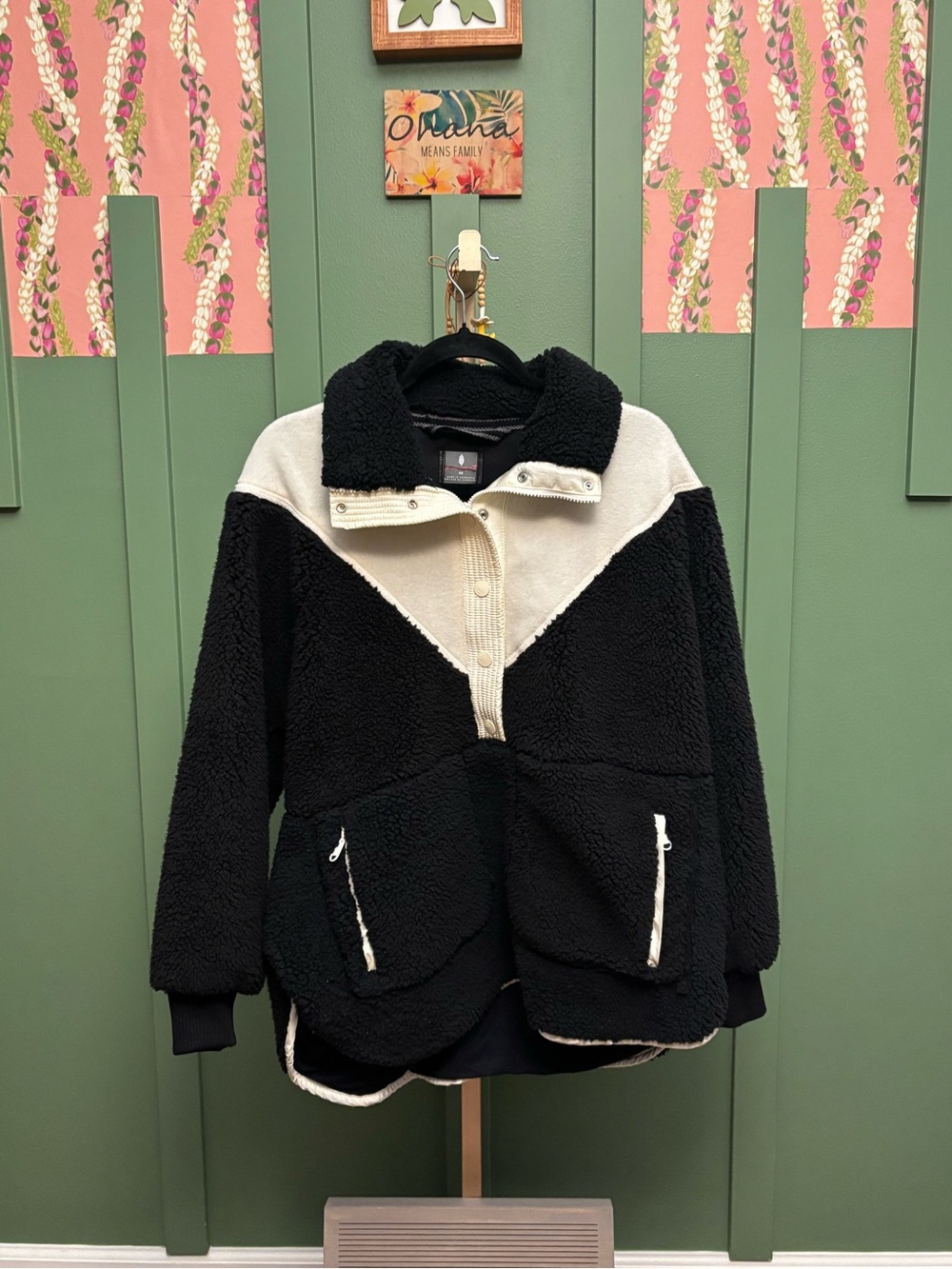 Free People Movement Fall to Rise Fleece Sherpa Pullover Size Small/Medium